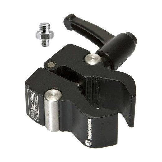 Manfrotto Nano Clamp with 3/8"-20 to 1/4"-20 Screw Adapter