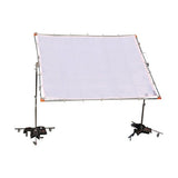 Matthews Studio Equipment 8 x 8' Butterfly/Overhead Hollywood Frame - 1" Square Tubing