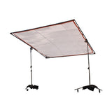 Matthews Studio Equipment 8 x 8' Butterfly/Overhead Hollywood Frame - 1" Square Tubing