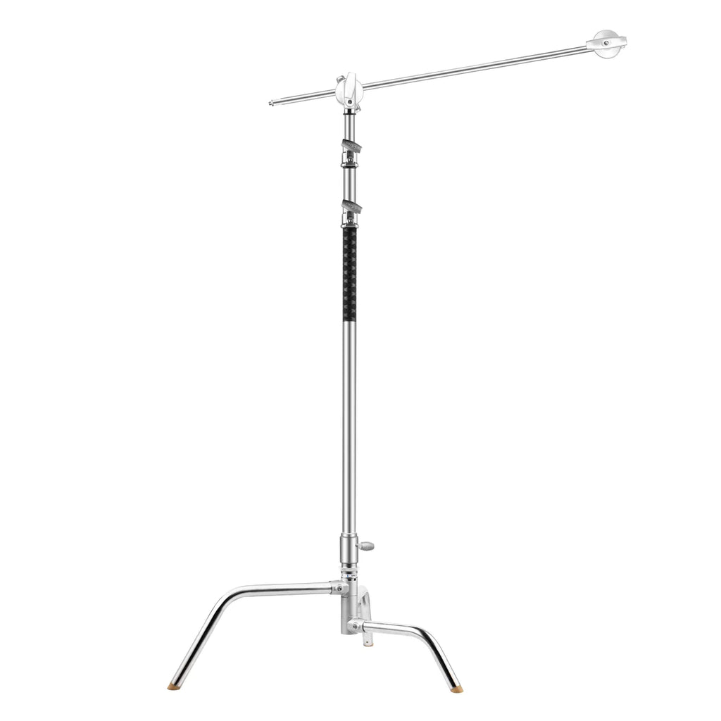 Quick Release 40" C-Stand Grip Head & Arm Silver SLS136B-S