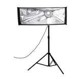 Nanlite Asymmetrical Stripbank Softbox with Bowens Mount (18 x 43")