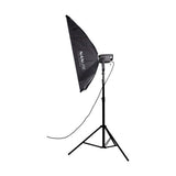 Nanlite Asymmetrical Stripbank Softbox with Bowens Mount (18 x 43")