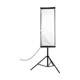 Nanlite Asymmetrical Stripbank Softbox with Bowens Mount (18 x 43")