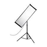 Nanlite Asymmetrical Stripbank Softbox with Bowens Mount (18 x 43")