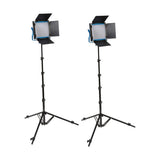 Dracast S-Series LED500 Plus Bi-Color LED 2-Light Kit with NP-F Battery Plates