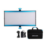 Dracast S-Series Plus Bi-Color LED1000 Panel with V-Mount Battery Plate