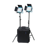 Dracast S-Series LED500 Plus Daylight LED 2-Light Kit with V-Mount Battery Plates