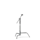 Kupo 20in Master C-Stand with Turtle Base Kit (Stand 2.5in Grip Head & 20in Grip Arm with Hex Stud) - Silver