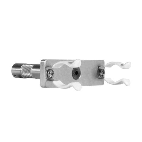 Modern Dual Fluorescent T8 Lamp Holder with 5/8" Pin & Clips