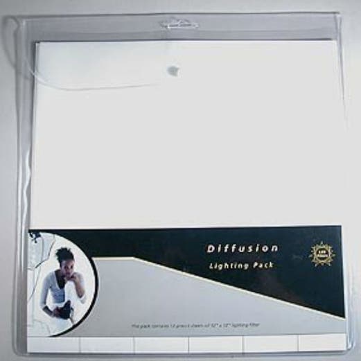 LEE Filters 10 x 12" Diffusion Filter Sheet Lighting Filter Sheet Pack - 12 Sheets