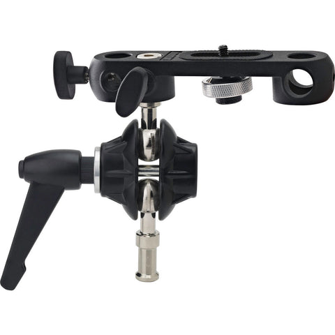 Kupo Double Ball Joint Adapter with Dual 5/8in (16mm) Studs with Camera Bracket