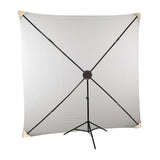 Studio Assets 8 x 8' Muslin Backdrop for PXB X-Frame Background System (Various Colors)