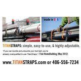 TitanStraps 18" Super Utility Strap - Fluorescent Yellow