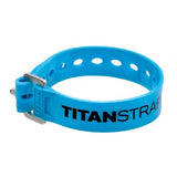 TitanStraps 14" Super Utility Strap - Fluorescent Blue