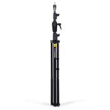 Combi-boom stand Black Aluminium with Sandbag