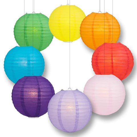 Lanterns Paper Shade Round Shape Shooting light