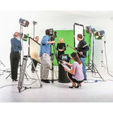 Chroma Key Reversible Blue/Green Screen Curtain