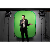 Collapsible 1.8m x 2.75m Chromakey Green