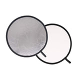 Collapsible Reflector 30cm Silver/White