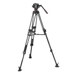 Fluid Video Head with 645 Fast Twin Alu Tripod