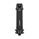 Fluid Video Head with 645 Fast Twin Alu Tripod